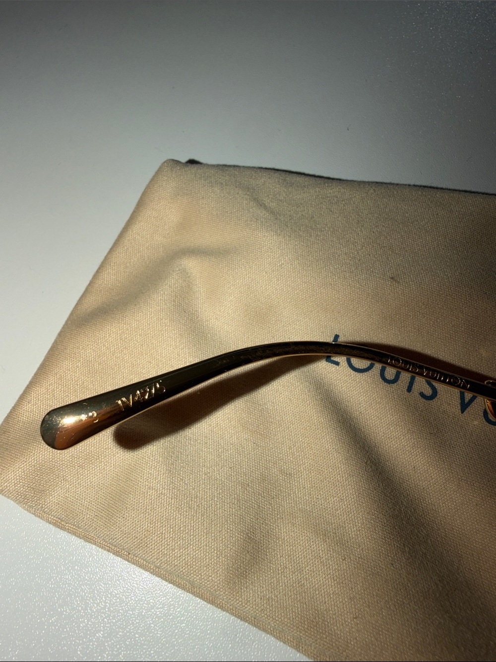 Louis Vuitton Lv script metal round sunglasses - Picture 9 of 10